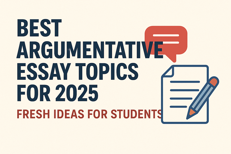 Best Argumentative Essay Topics for 2025: Fresh Ideas for Students