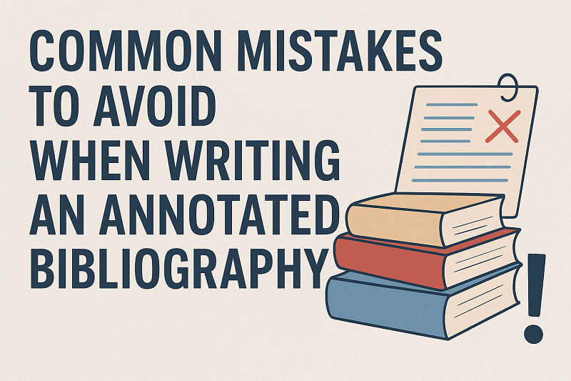 how to write annotated bibliography