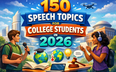 150 Best Speech Topics for College Students in 2026
