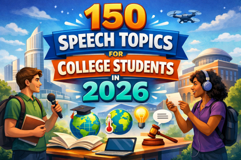 BEST STUDENT SPEECH TOPICS visual data 7