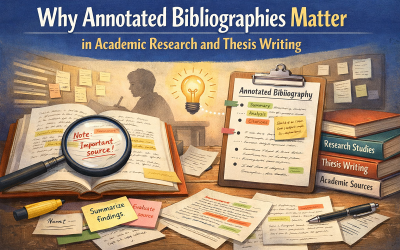 Why Annotated Bibliographies Matter in Academic Research and Thesis Writing
