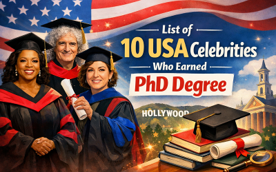 List of 10 USA Celebrities Who Earned PhD Degree