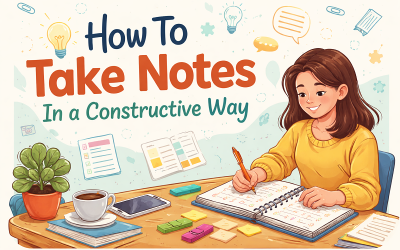 How To Take Notes In a Constructive Way