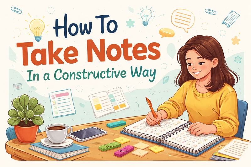 how to take notes