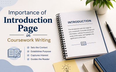 Importance of Introduction Page in Coursework Writing