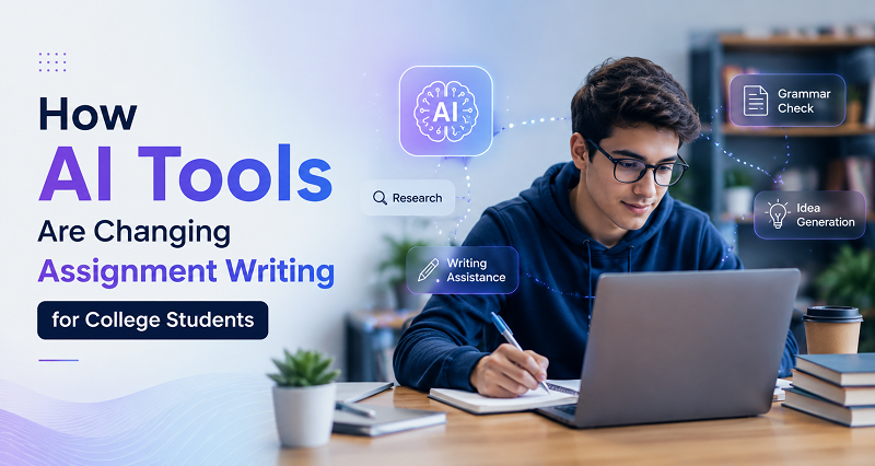how AI tools help students write assignments